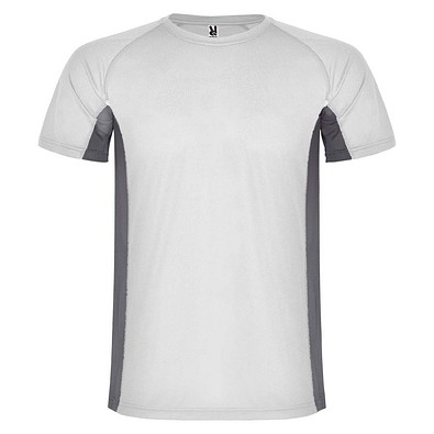 Shanghai Sport T-Shirt für Herren, weiß / Dark Lead, L