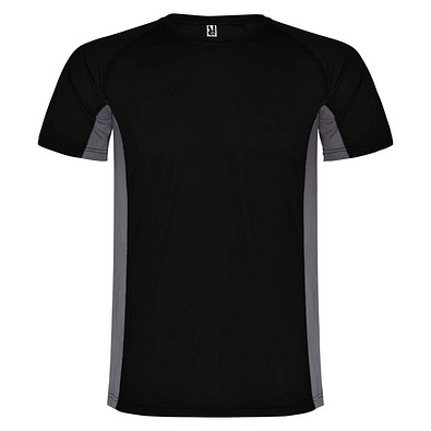 Shanghai Sport T-Shirt für Kinder, schwarz / Dark Lead, 12