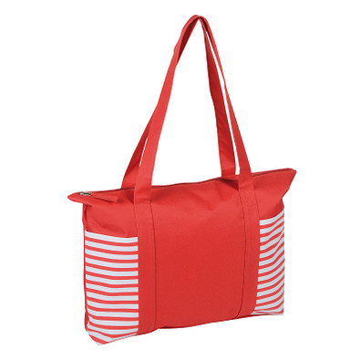 Shopper TWIN, rot, weiß