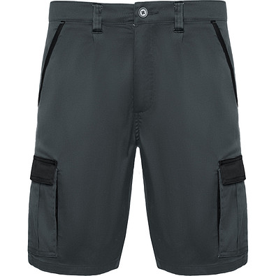 Workwear Shorts Tahoe, L, bleigrau/schwarz