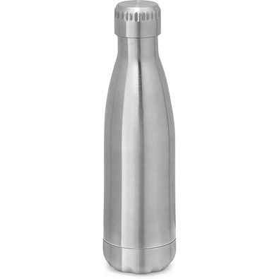 SHOW. 510 mL Edelstahl-Flasche, Satinsilber