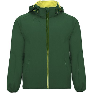 Siberia Softshelljacke Unisex, dunkelgrün, M