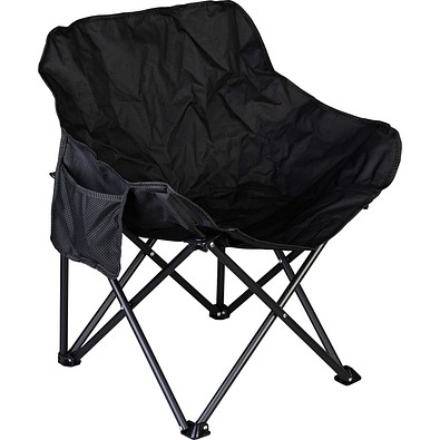 SIT Klappbarer Campingsessel, schwarz