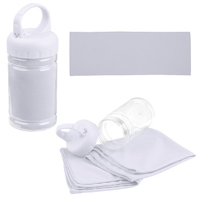 Sporthandtuch Sporty,weiss