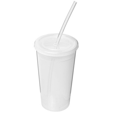 Stadion doppelwandiger Becher, 350 ml, transparent klar