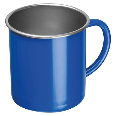 Stahltasse Trezzo,blau