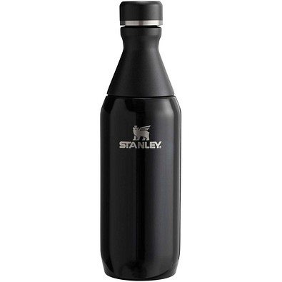 Stanley 350 ml All Day Slim Flasche, schwarz glänzend