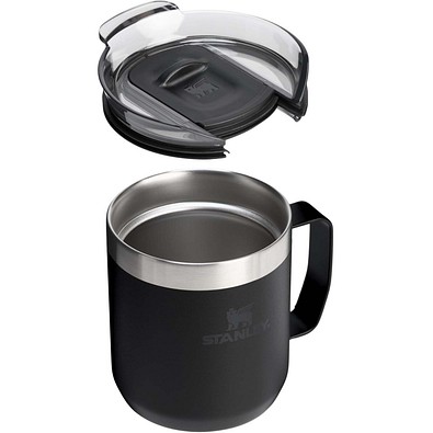 Stanley Everyday 350 ml Cam Becher aus Edelstahl, schwarz