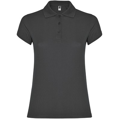 Star Poloshirt für Damen, Dark Lead, L
