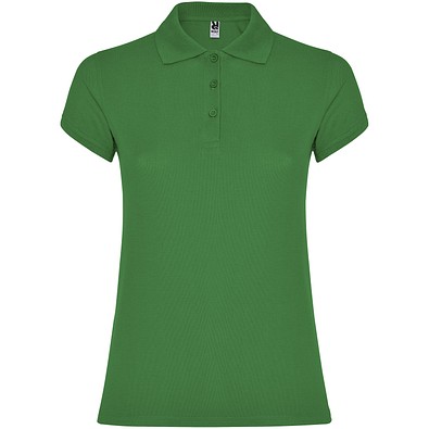Star Poloshirt für Damen, Tropical Green, M