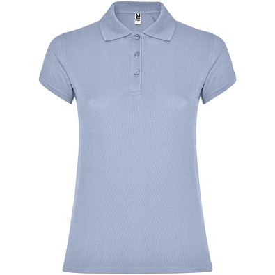 Star Poloshirt für Damen, Zen Blue, L