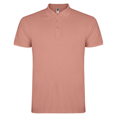 Star Poloshirt für Herren, Clay Orange, S