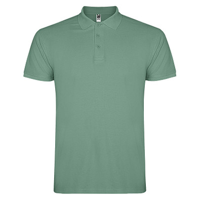 Star Poloshirt für Herren, Dark Mint, L