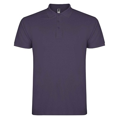 Star Poloshirt für Herren, fliederfarben, M