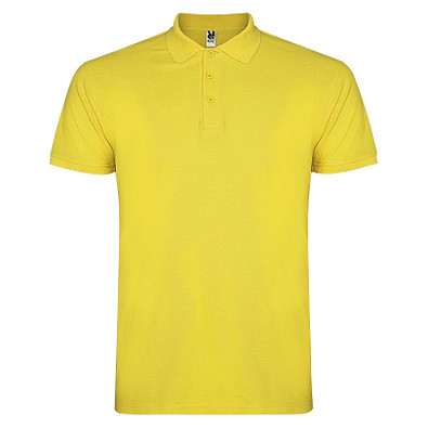 Star Poloshirt für Herren, gelb, 3XL