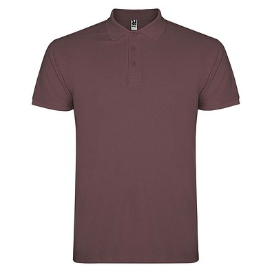 Star Poloshirt für Herren, Pale Red, S