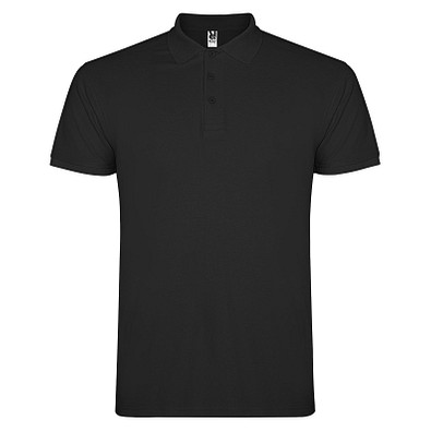 Star Poloshirt für Herren, schwarz, M