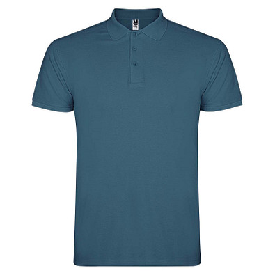 Star Poloshirt für Herren, Storm blue, 2XL