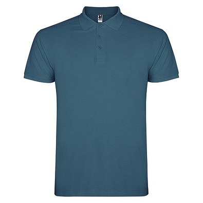 Star Poloshirt für Herren, Storm blue, L