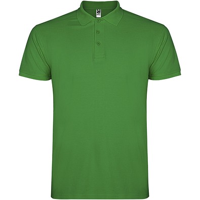 Star Poloshirt für Kinder, Tropical Green, 7/8