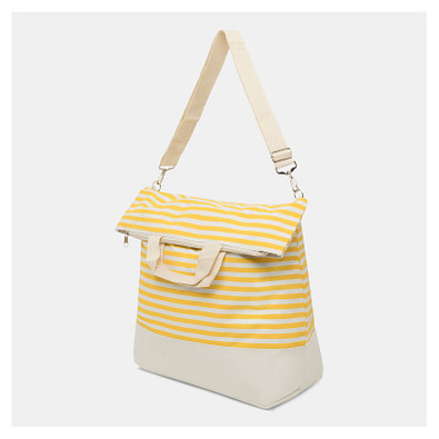 Strandtasche JUIST,beige, gelb