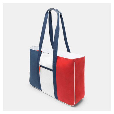 Strandtasche MARINA SAND,blau, rot, weiß