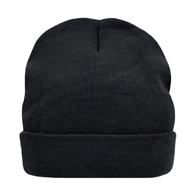 Strickmütze, schwarz