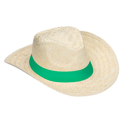 Strohhut Texas, natur/grün