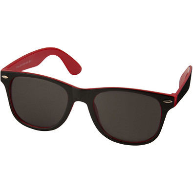 Sun Ray Sonnenbrille - Colour Pop, rot,schwarz