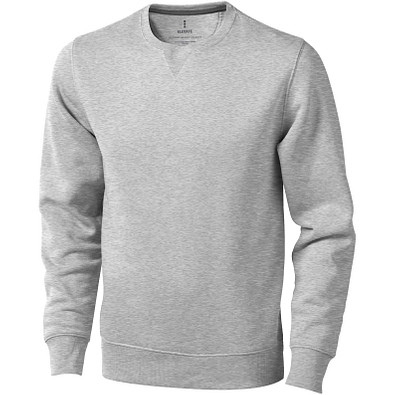 ELEVATE Unisex Pullover Surrey, grau meliert, XS