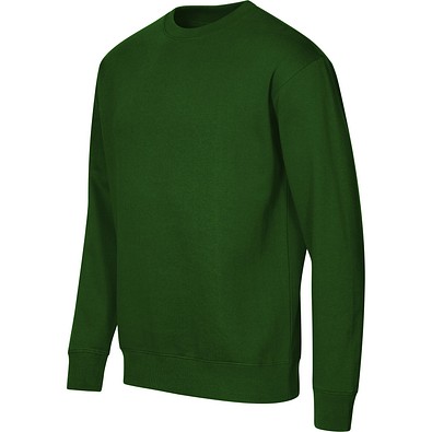 MALFINI Sweatshirt unisex Crew, 2XL, flaschengrün