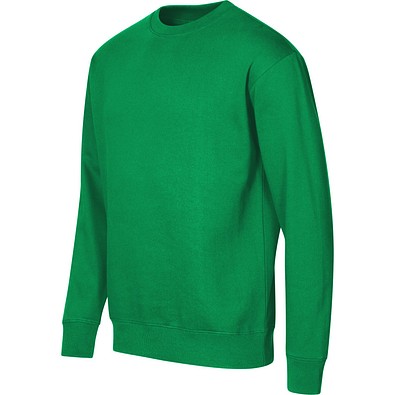 MALFINI Sweatshirt unisex Crew, 2XL, grasgrün