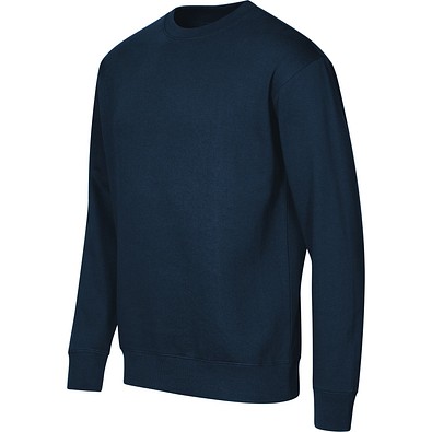 MALFINI Sweatshirt unisex Crew, 2XL, marineblau
