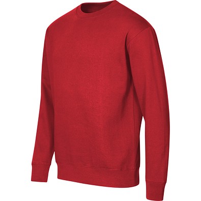MALFINI Sweatshirt unisex Crew, 2XL, rot