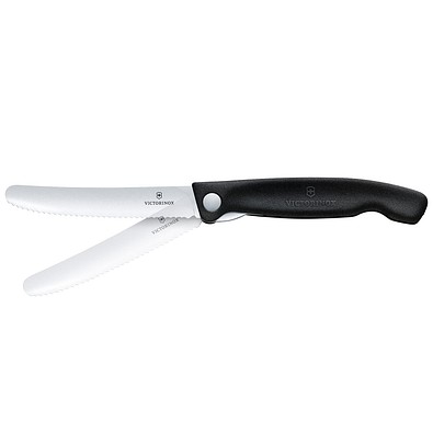 VICTORINOX faltbares Gemüsemesser Swiss Classic, schwarz
