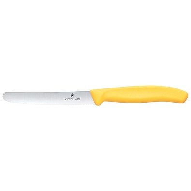 VICTORINOX Swiss Classic Tomaten- und Tafelmesser, lemon yellow