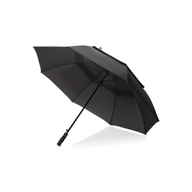 Swiss Peak AWARE™ Tornado 30 Zoll Sturmschirm, schwarz