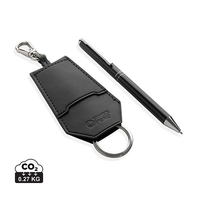 Swiss Peak Tula RCS Set aus Key-Organizer & Stifte, schwarz