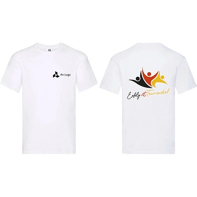 T-Shirt Fan-Edition mit WM-Motiv Erfolg plus Logofläche, 2XL