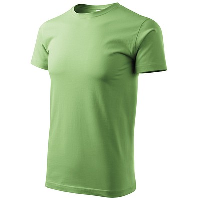 MALFINI T-Shirt Herren Basic, 4XL, erbsengrün