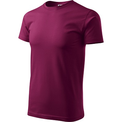 MALFINI T-Shirt Herren Basic, 4XL, fuchsia
