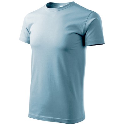 MALFINI T-Shirt Herren Basic, 4XL, himmelblau