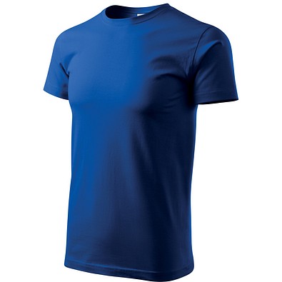 MALFINI T-Shirt Herren Basic, 4XL, königsblau