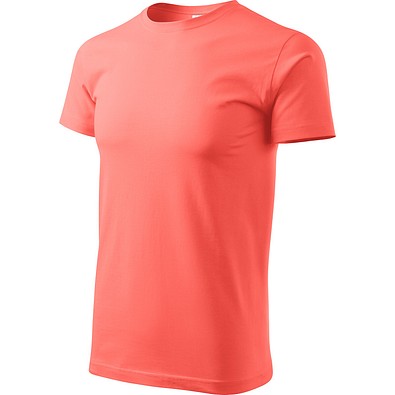 MALFINI T-Shirt Herren Basic, 4XL, koralle