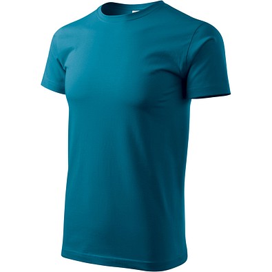 MALFINI T-Shirt Herren Basic, 4XL, petrolblau
