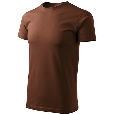 MALFINI T-Shirt Herren Basic, 4XL, schokolade