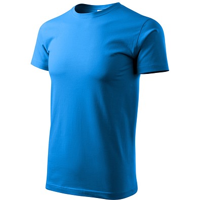 MALFINI T-Shirt Herren Basic, 4XL, snorkel blau