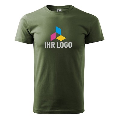 MALFINI T-Shirt Herren Basic, 4XL, khaki
