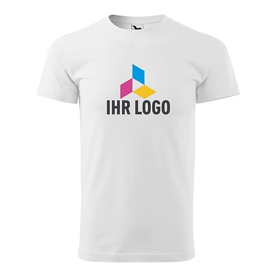 MALFINI T-Shirt Herren Basic, 4XL, weiss