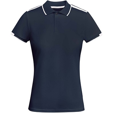 Tamil Sport Poloshirt für Damen, Navy Blue, M